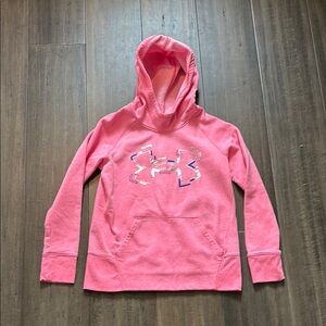 Under Armour Vibrant Pink Pullover Hoodie